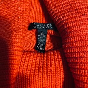Beautiful orange Lauren Sweater